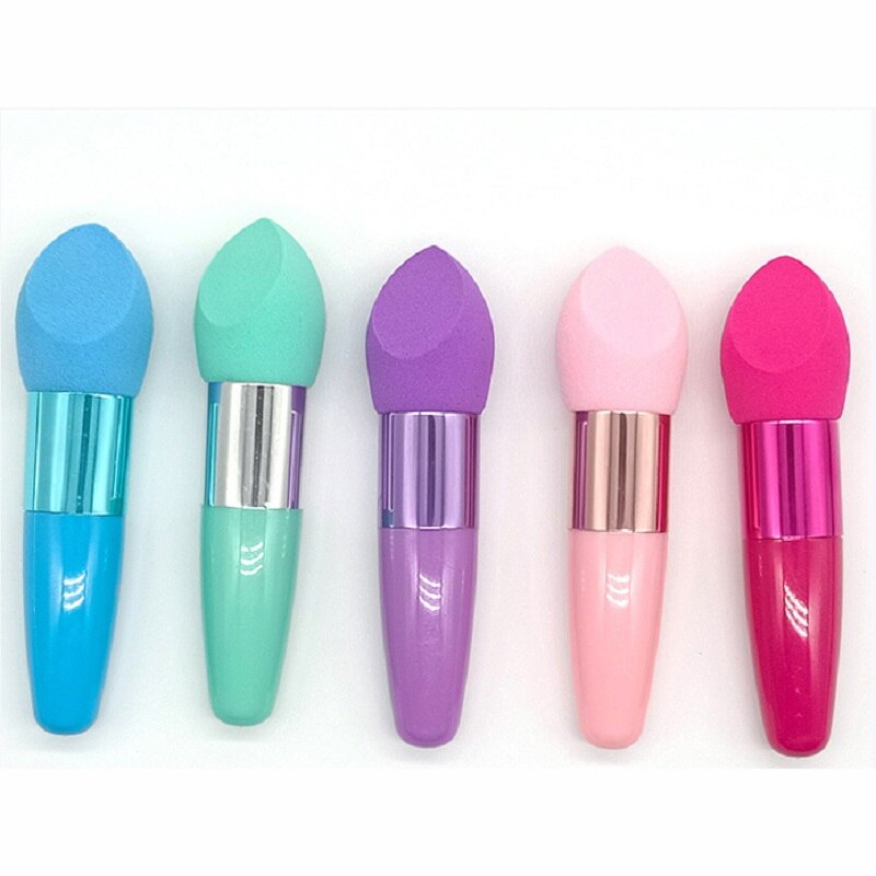 3Pcs Women Mushroom Head Brush Set